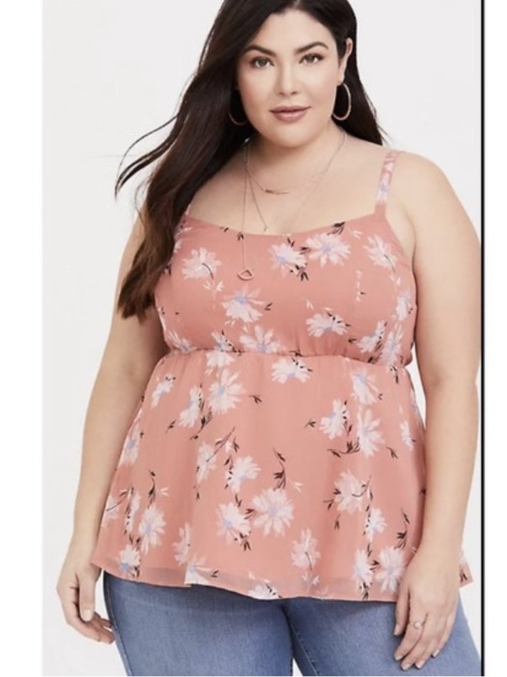 Torrid Floral Tank Top